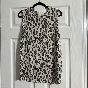 Women’s Animal Print Tank Top